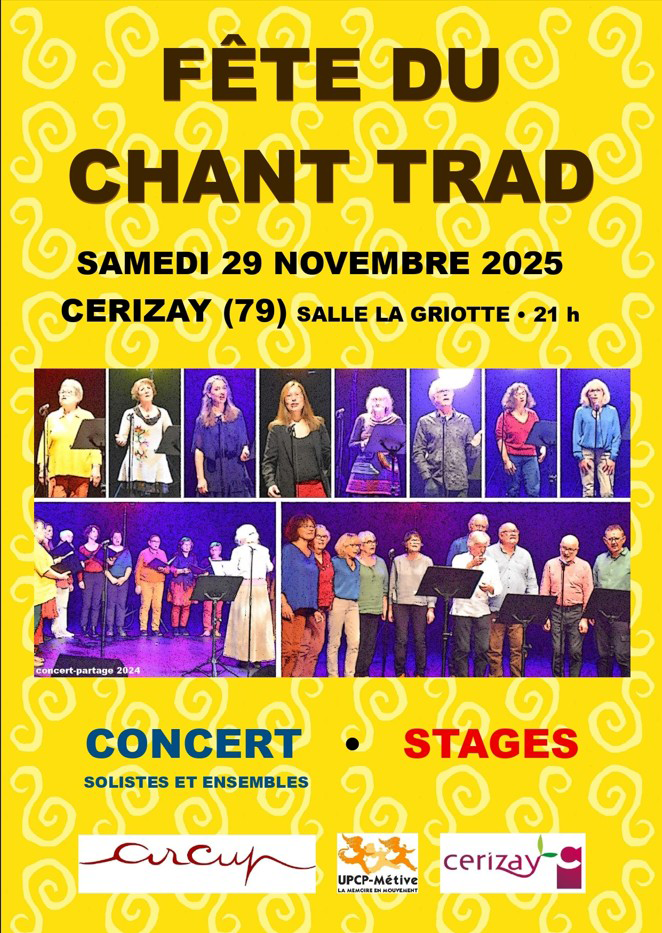 Affiche fête du trad